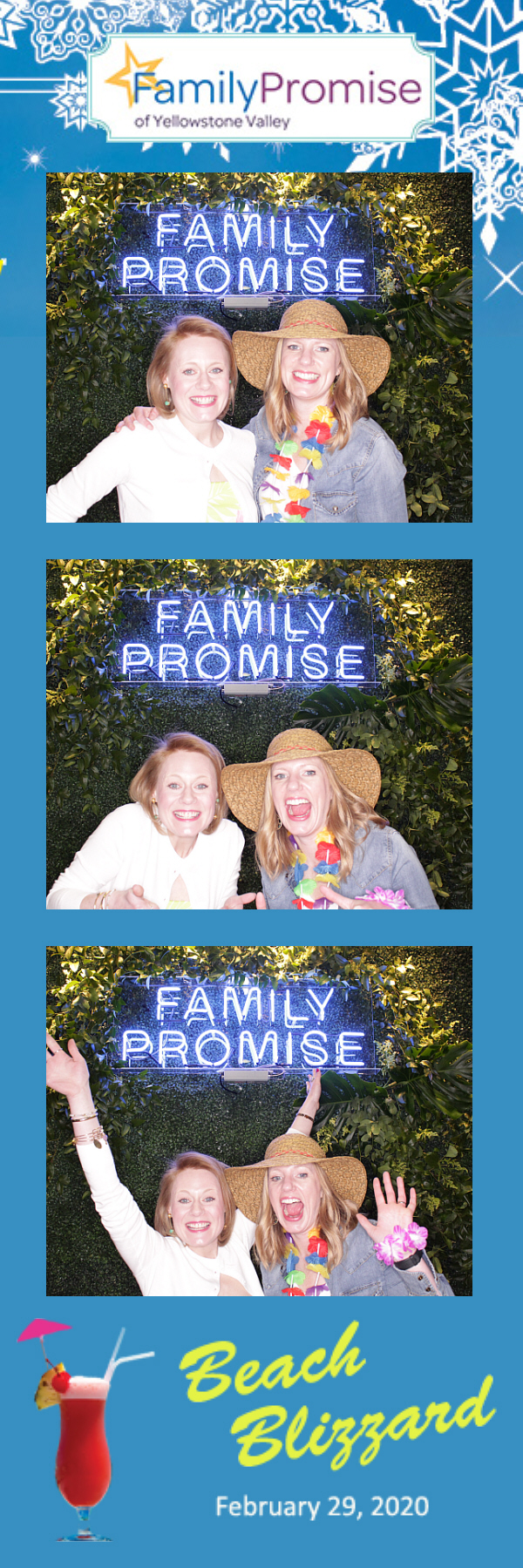 Beach Blizzard Party for a Promise- A Toast To 15 Years! | View more photos from the event at gallery.photoboothbillings.com/u/PhotoBoothBillings/Beach-Blizzard-Party-for-a-Promise-A-Toast-To-15-Years